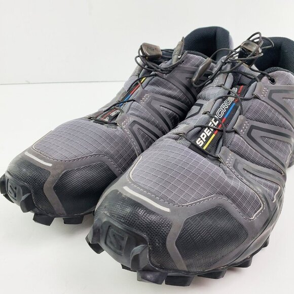 Salomon Speedcross 4 Shoes Trail Running SensiFIT Ortholite Men\'s 11.5